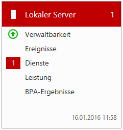 Windows Server 2012 R2: Server-Manager Warnung wegen beendetem Google Update-Dienst (gupdate)