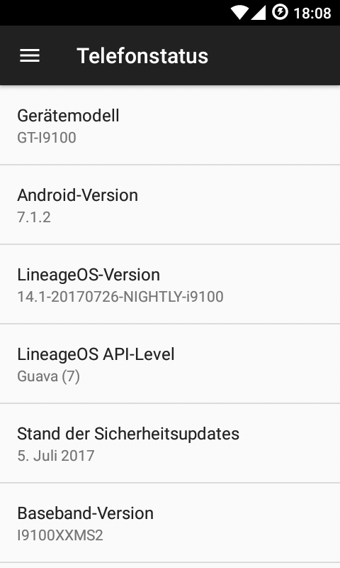 Android 7 LineageOS auf Samsung Galaxy S2 installieren