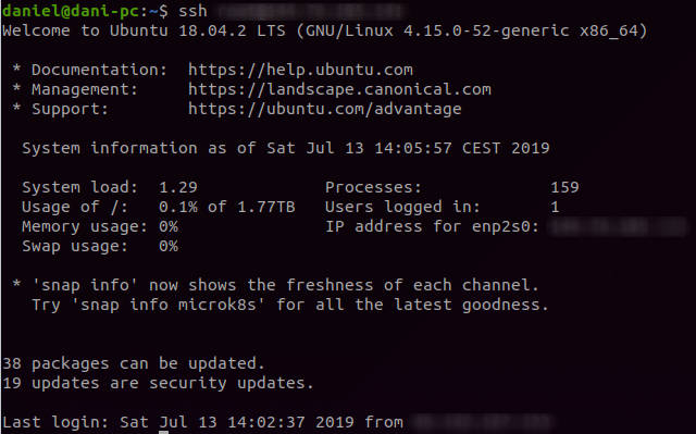 Ubuntu Server Login-Text anpassen (Message of the Day)