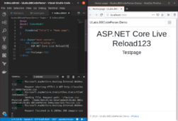 Browser Sync: ASP.NET Core automatisch neu laden in Visual Studio Code