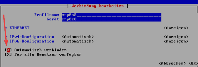 CentOS erhält unter VirtualBox keine IP/Netzwerkverbindung im NAT-Modus