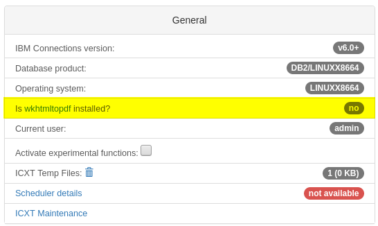 Eigenschaften/Properties in ICXT (IC360) nachträglich verändern: wkhtmltopdf Pfad anpassen