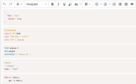 Syntax-Highlighting für weitere Sprachen in HCL Connections 6.5 TinyMCE Editor