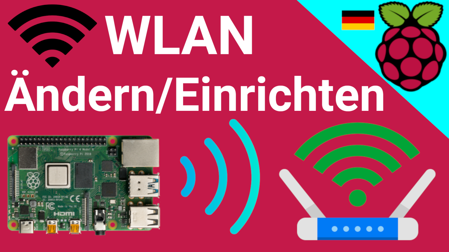 Raspberry Pi WLAN Verbindung nachträglich einrichten oder ändern- so ...