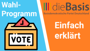 Bundestagswahl 2021: „DieBasis“ – Parteiprogramm kleiner Parteien zusammengefasst