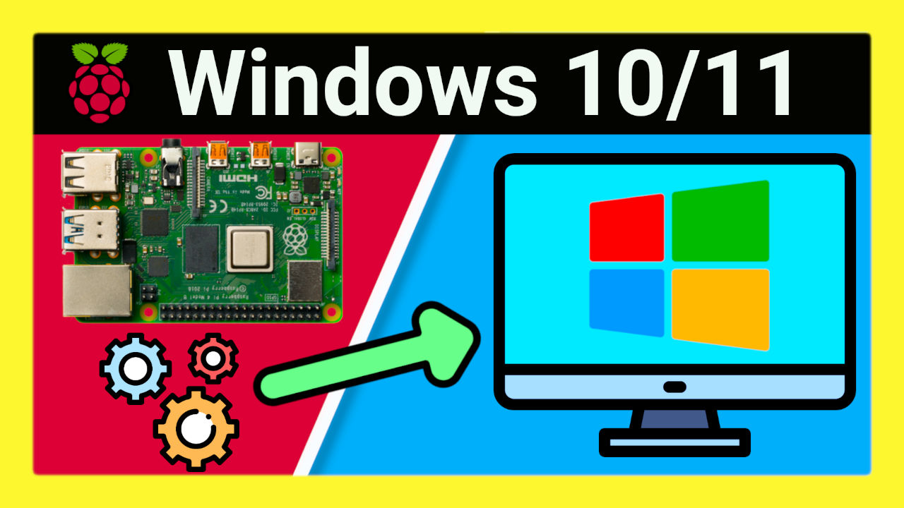 Windows 10 oder Windows 11 mit Desktop auf dem Raspberry Pi installieren (per Windows PC/VM)