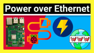 Raspberry Pi mit Strom + Netzwerk per Ethernet-Kabel versorgen: PoE (Power over Ethernet)