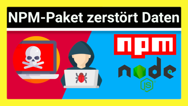NPM-Paket node-ipc enthält Malware und zerstört Daten als Protest gegen den Ukraine-Krieg
