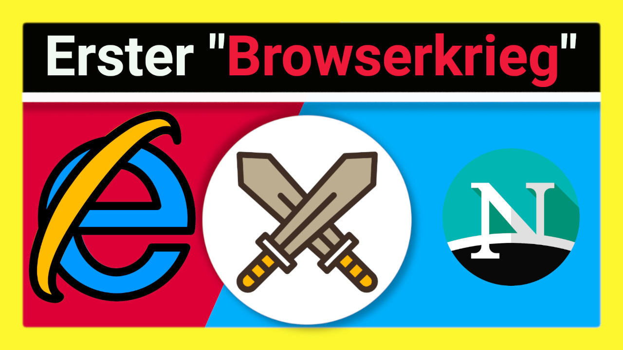 Browserkrieg 1 So kämpfte Microsofts Explorer gegen Netscape