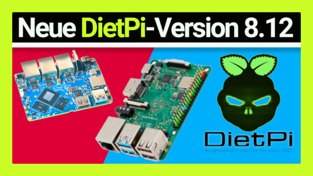 DietPi V8.12 Neue Einplatinencomputer/Raspberry Pi Alternativen Radxa Rock 5B/FriendlyElec NanoPi R6S, Änderungen in DietPi-Backup, Grafana, Java, PaperMC & mehr