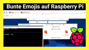 Emojis/Smileys auf dem Raspberry Pi anzeigen