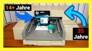 Funktioniert 14 Jahre abgelaufene Druckertinte noch?