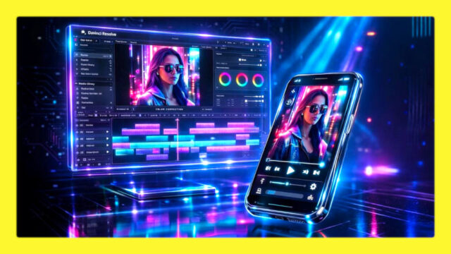 Hochkant-Videos (shorts) mit DaVinci Resolve schneiden